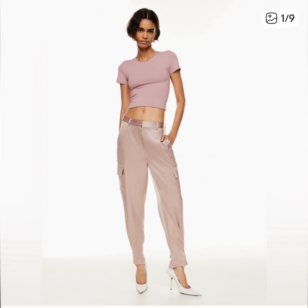 Aritzia | Babaton Refined Satin Cargo Pant